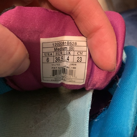 Brooks Ravenna 7 Magenta Blue Colorful Road Running Trainer Sneakers Women’s 6 - Picture 13 of 13